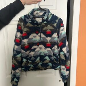 Aeropostale Multicolor Teddy Jacket